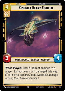 {SW-C}Kimogila Heavy Fighter (Foil) (720) [Jump to Lightspeed]