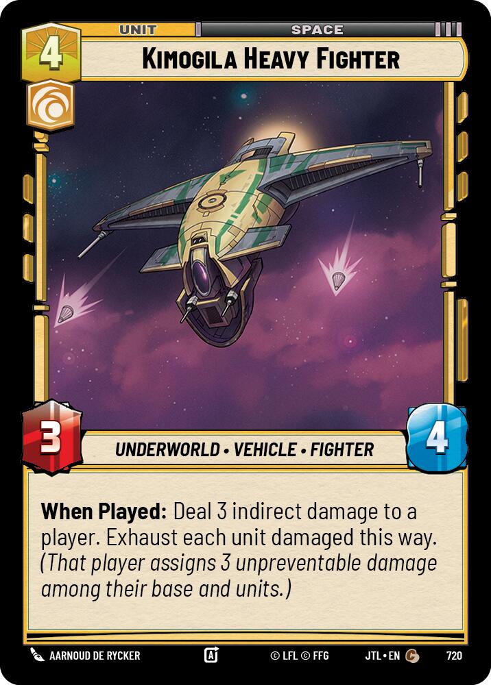 {SW-C}Kimogila Heavy Fighter (Foil) (720) [Jump to Lightspeed]
