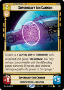 {SW-R}Superheavy Ion Cannon (Foil) (725) [Jump to Lightspeed]