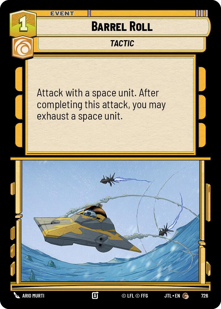 {SW-C}Barrel Roll (Foil) (726) [Jump to Lightspeed]