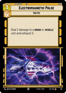 {SW-C}Electromagnetic Pulse (Foil) (728) [Jump to Lightspeed]