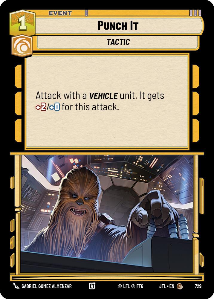 {SW-C}Punch It (Foil) (729) [Jump to Lightspeed]