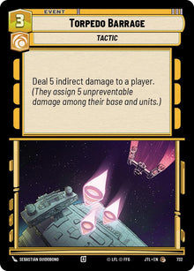 {SW-C}Torpedo Barrage (Foil) (732) [Jump to Lightspeed]