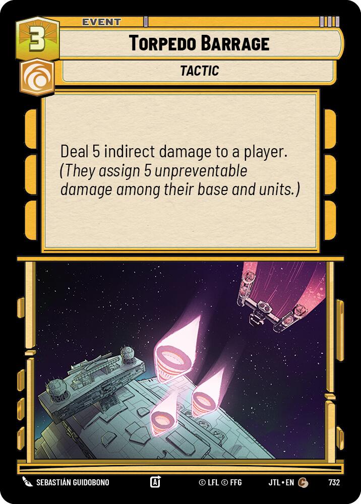 {SW-C}Torpedo Barrage (Foil) (732) [Jump to Lightspeed]