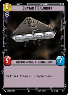 {SW-C}Quasar TIE Carrier (Foil) (741) [Jump to Lightspeed]