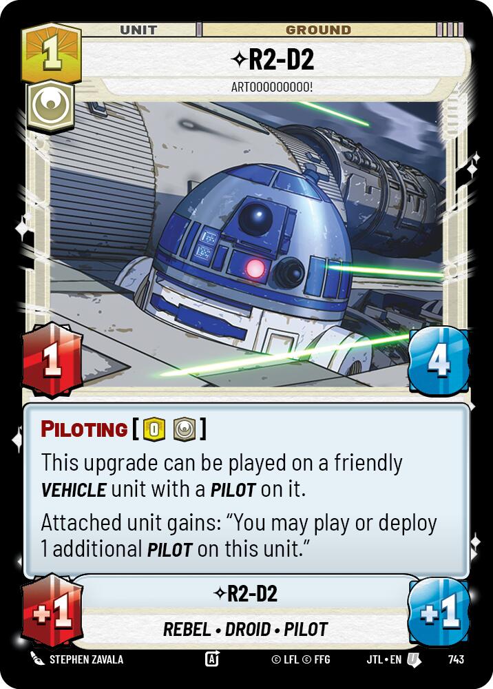 {SW-C}R2-D2 - Artooooooooo! (Foil) (743) [Jump to Lightspeed]