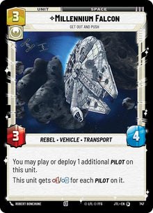 {SW-R}Millennium Falcon - Get Out And Push (Foil) (747) [Jump to Lightspeed]