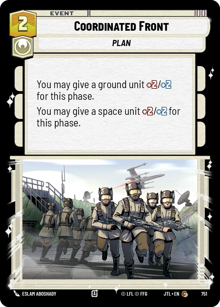 {SW-C}Coordinated Front (Foil) (751) [Jump to Lightspeed]