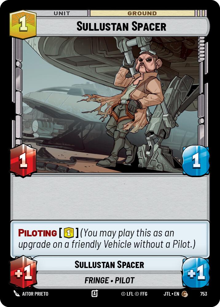{SW-C}Sullustan Spacer (Foil) (753) [Jump to Lightspeed]