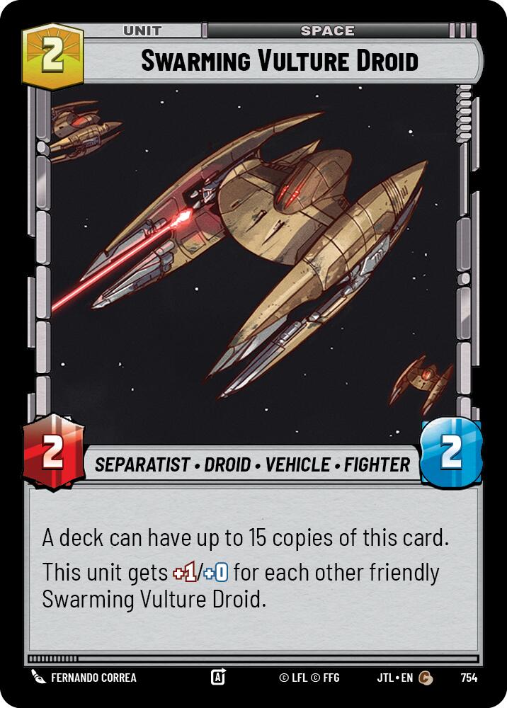 {SW-C}Swarming Vulture Droid (Foil) (754) [Jump to Lightspeed]