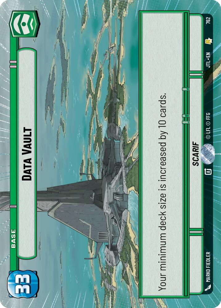{SW-B}Data Vault (Hyperspace Foil) (762) [Jump to Lightspeed]