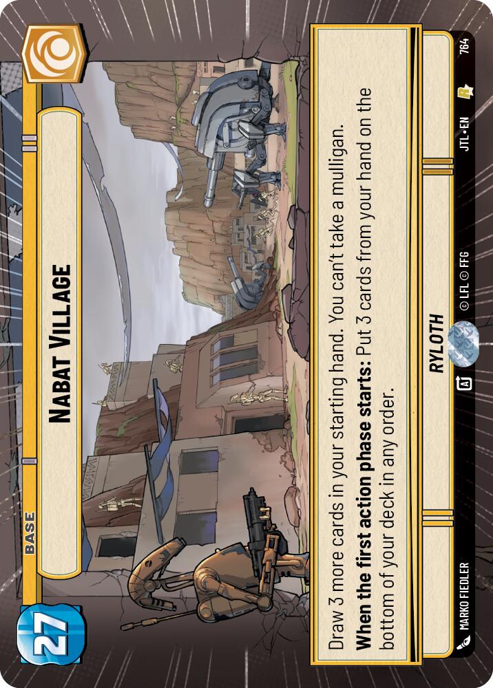 {SW-B}Nabat Village (Hyperspace Foil) (764) [Jump to Lightspeed]