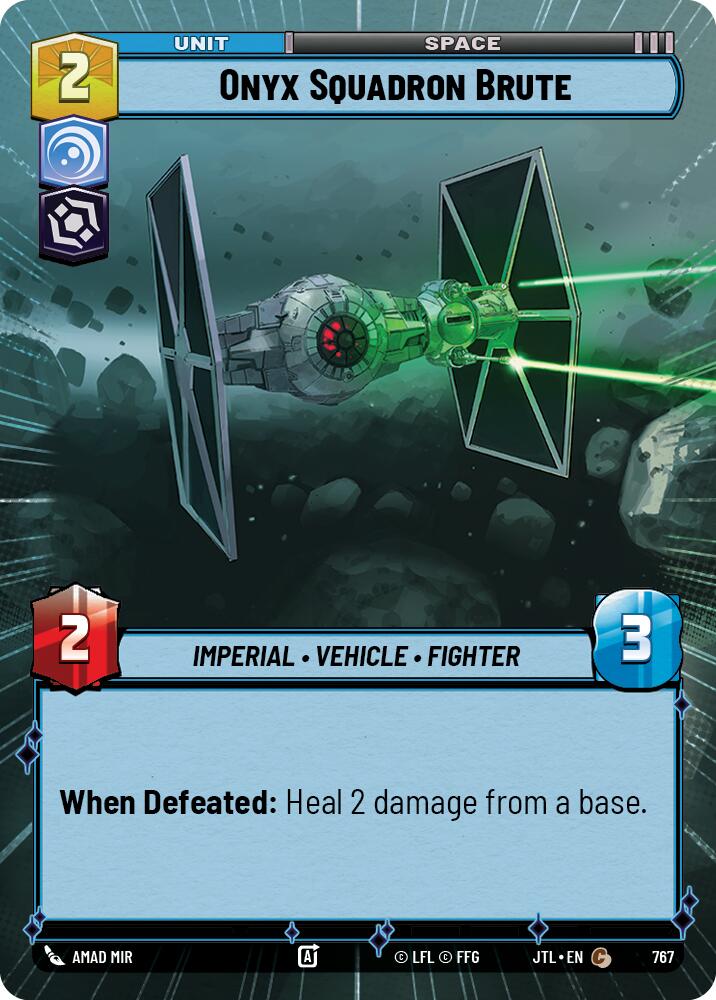 {SW-C}Onyx Squadron Brute (Hyperspace Foil) (767) [Jump to Lightspeed]