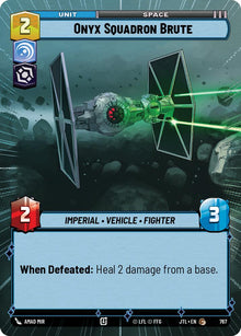 {SW-C}Onyx Squadron Brute (Hyperspace Foil) (767) [Jump to Lightspeed]