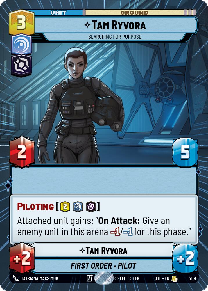 {SW-R}Tam Ryvora - Searching For Purpose (Hyperspace Foil) (769) [Jump to Lightspeed]