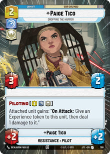 {SW-C}Paige Tico - Dropping the Hammer (Hyperspace Foil) (780) [Jump to Lightspeed]