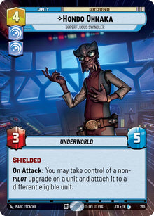 {SW-R}Hondo Ohnaka - Superfluous Swindler (Hyperspace Foil) (790) [Jump to Lightspeed]