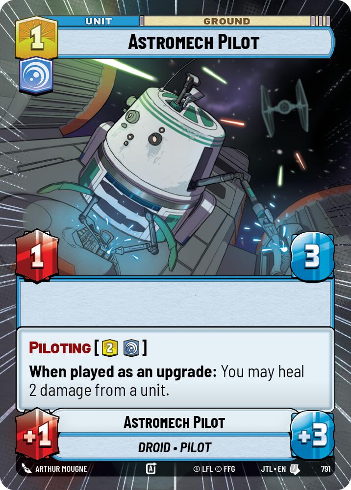 {SW-C}Astromech Pilot (Hyperspace Foil) (791) [Jump to Lightspeed]