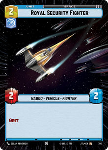 {SW-C}Royal Security Fighter (Hyperspace Foil) (795) [Jump to Lightspeed]
