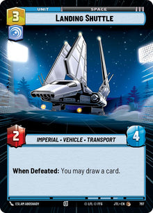 {SW-C}Landing Shuttle (Hyperspace Foil) (797) [Jump to Lightspeed]