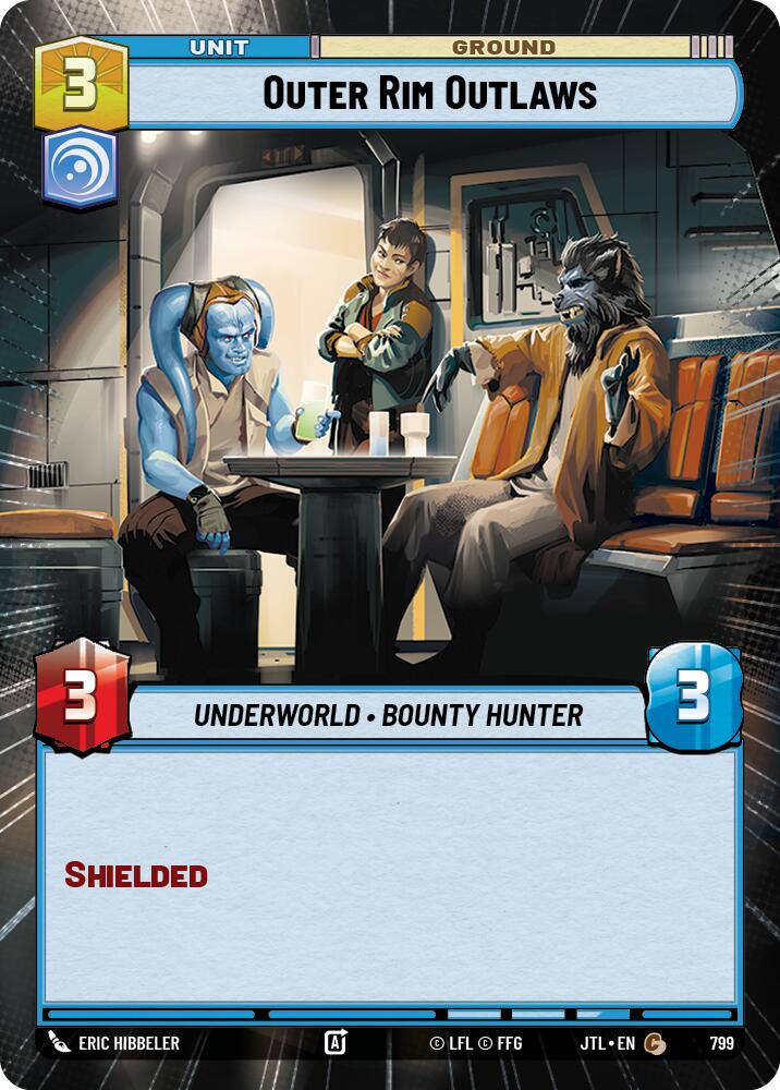 {SW-C}Outer Rim Outlaws (Hyperspace Foil) (799) [Jump to Lightspeed]