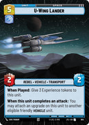 {SW-C}U-Wing Lander (Hyperspace Foil) (804) [Jump to Lightspeed]