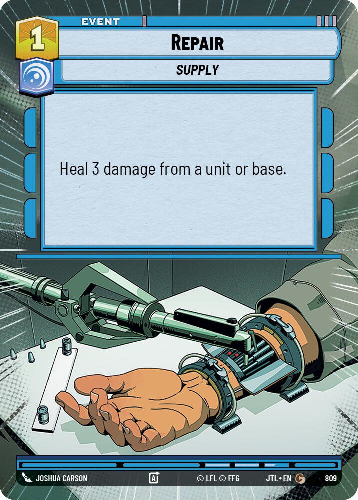 {SW-C}Repair (Hyperspace Foil) (809) [Jump to Lightspeed]