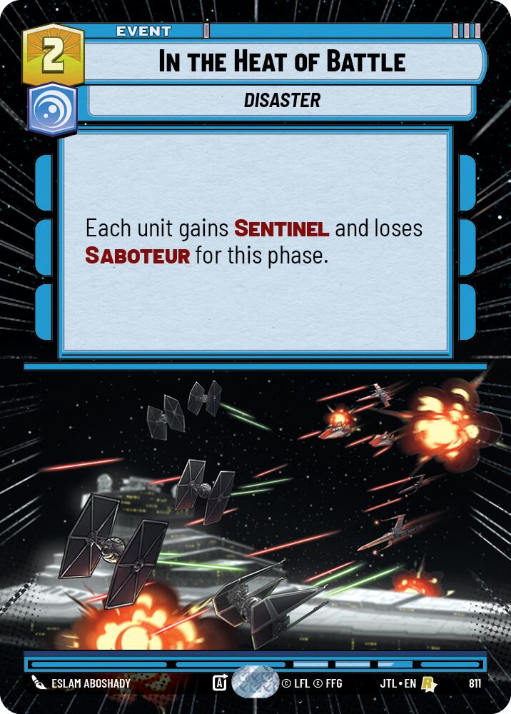 {SW-R}In the Heat of Battle (Hyperspace Foil) (811) [Jump to Lightspeed]