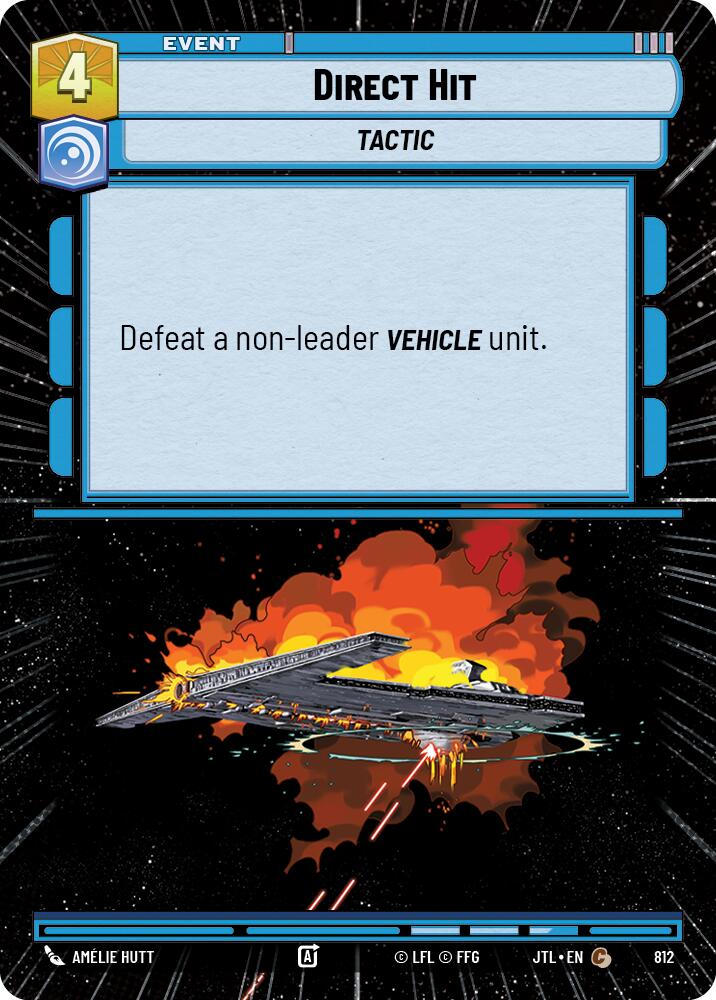 {SW-C}Direct Hit (Hyperspace Foil) (812) [Jump to Lightspeed]
