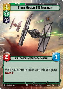{SW-C}First Order TIE Fighter (Hyperspace Foil) (815) [Jump to Lightspeed]