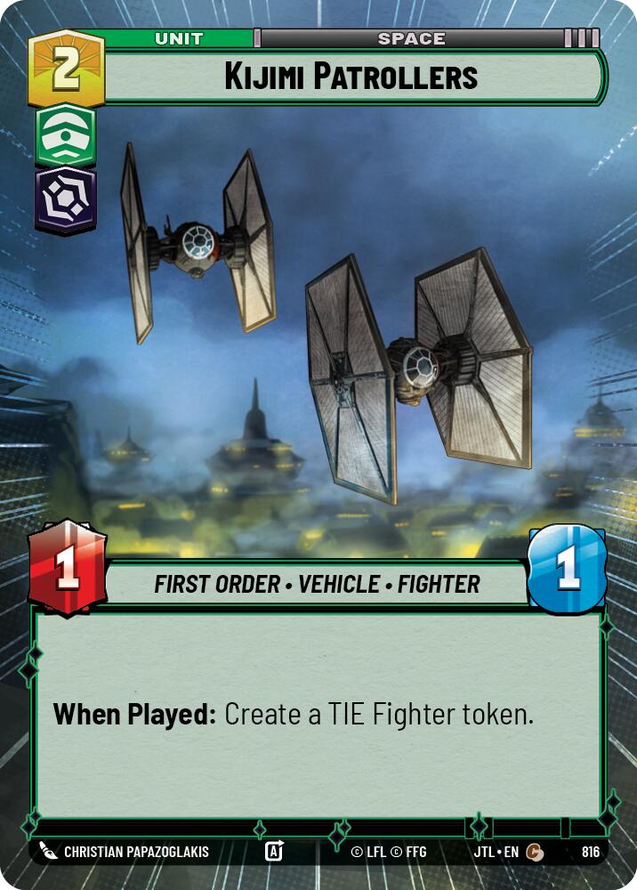 {SW-C}Kijimi Patrollers (Hyperspace Foil) (816) [Jump to Lightspeed]