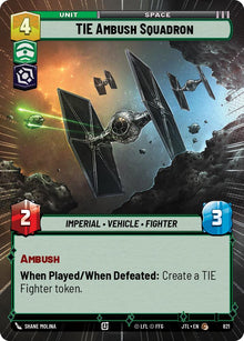 {SW-C}TIE Ambush Squadron (Hyperspace Foil) (821) [Jump to Lightspeed]