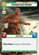 {SW-C}Veteran Fleet Officer (Hyperspace Foil) (833) [Jump to Lightspeed]