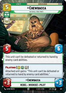 {SW-R}Chewbacca - Faithful First Mate (Hyperspace Foil) (837) [Jump to Lightspeed]
