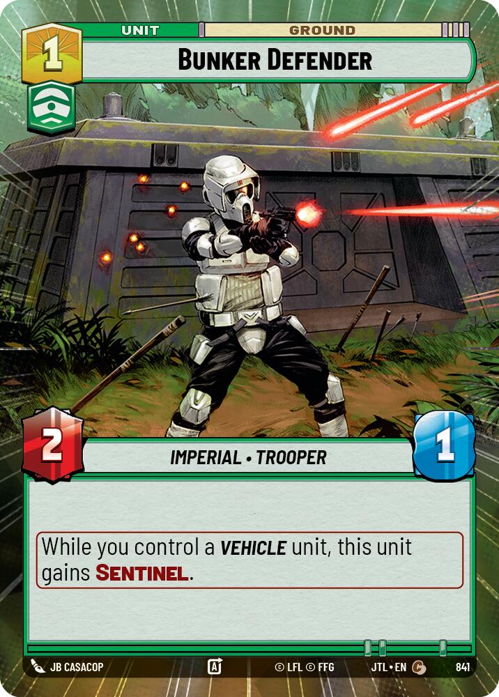 {SW-C}Bunker Defender (Hyperspace Foil) (841) [Jump to Lightspeed]