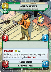 {SW-C}Jarek Yeager - Coordinating With The Resistance (Hyperspace Foil) (843) [Jump to Lightspeed]
