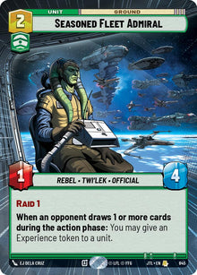 {SW-R}Seasoned Fleet Admiral (Hyperspace Foil) (845) [Jump to Lightspeed]