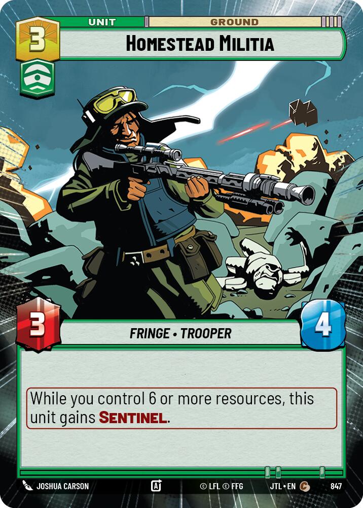 {SW-C}Homestead Militia (Hyperspace Foil) (847) [Jump to Lightspeed]