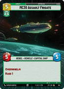 {SW-C}MC30 Assault Frigate (Hyperspace Foil) (852) [Jump to Lightspeed]