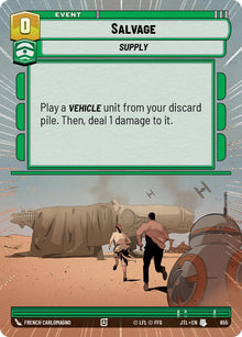 {SW-C}Salvage (Hyperspace Foil) (855) [Jump to Lightspeed]
