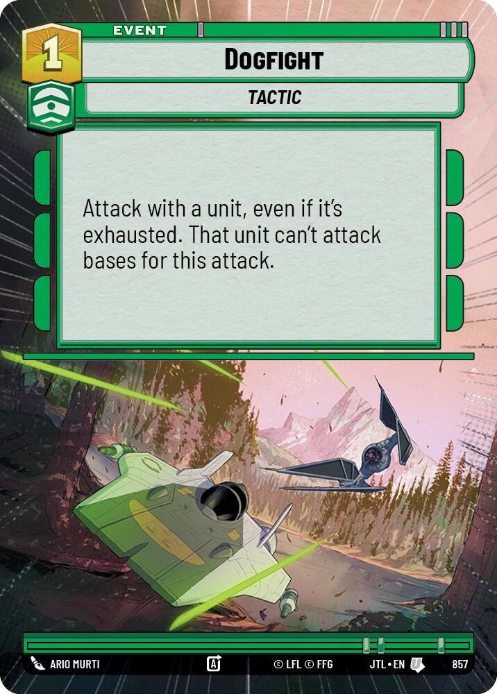 {SW-C}Dogfight (Hyperspace Foil) (857) [Jump to Lightspeed]