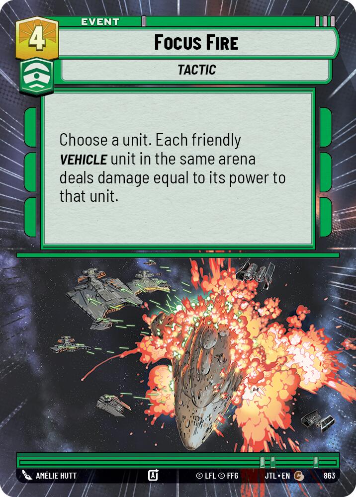 {SW-C}Focus Fire (Hyperspace Foil) (863) [Jump to Lightspeed]