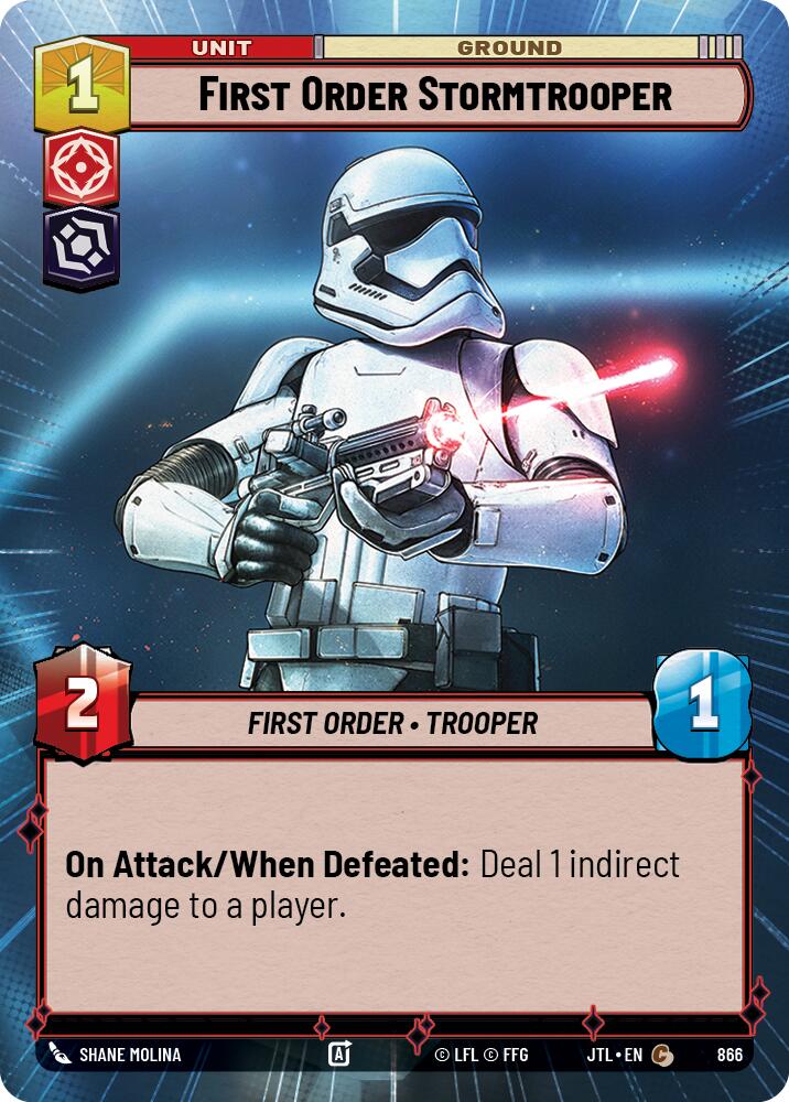 {SW-C}First Order Stormtrooper (Hyperspace Foil) (866) [Jump to Lightspeed]