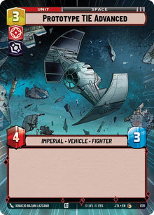 {SW-C}Prototype TIE Advanced (Hyperspace Foil) (870) [Jump to Lightspeed]
