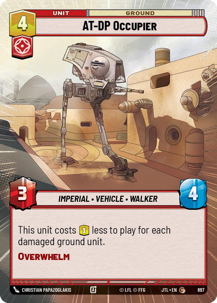 {SW-C}AT-DP Occupier (Hyperspace Foil) (897) [Jump to Lightspeed]
