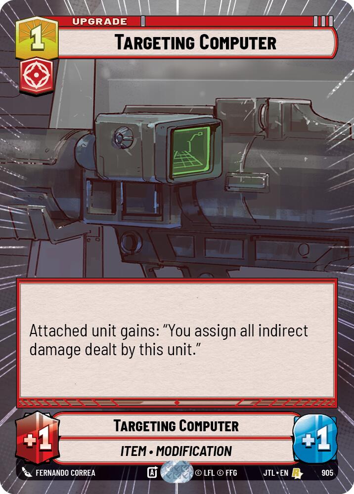 {SW-R}Targeting Computer (Hyperspace Foil) (905) [Jump to Lightspeed]
