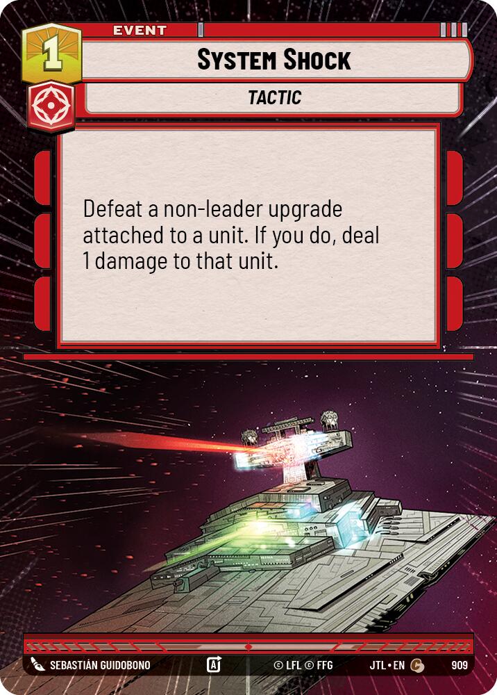 {SW-C}System Shock (Hyperspace Foil) (909) [Jump to Lightspeed]