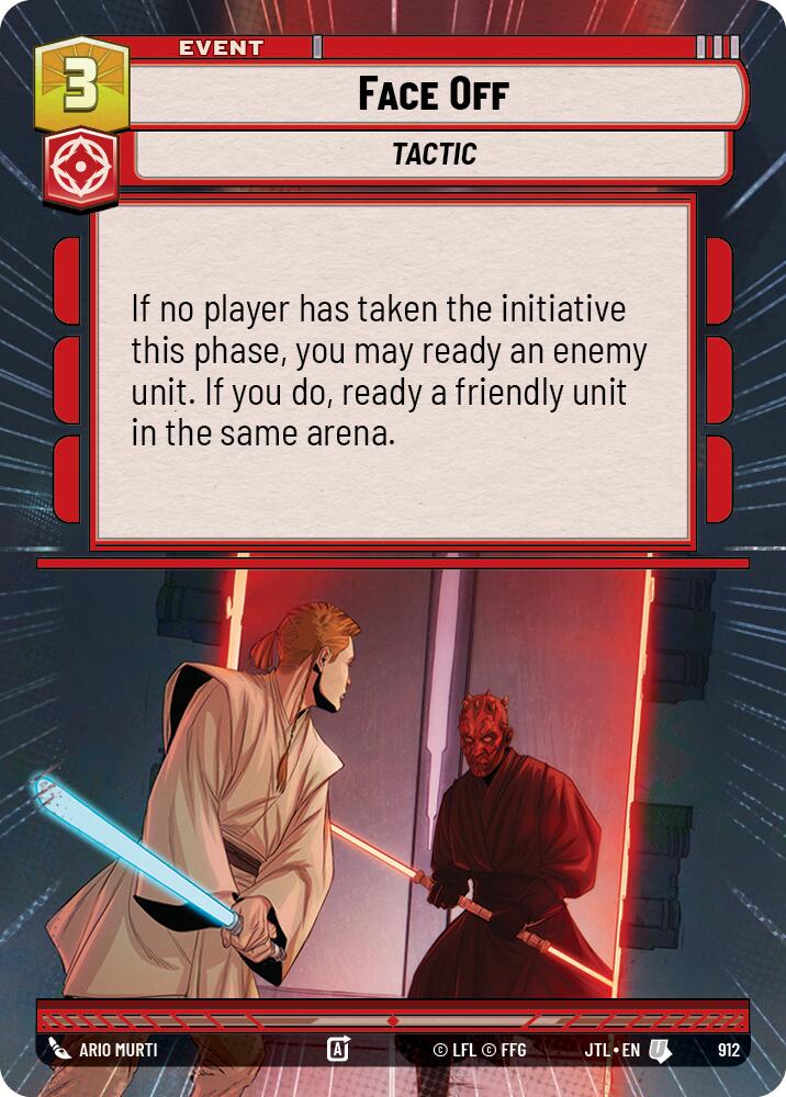 {SW-C}Face Off (Hyperspace Foil) (912) [Jump to Lightspeed]