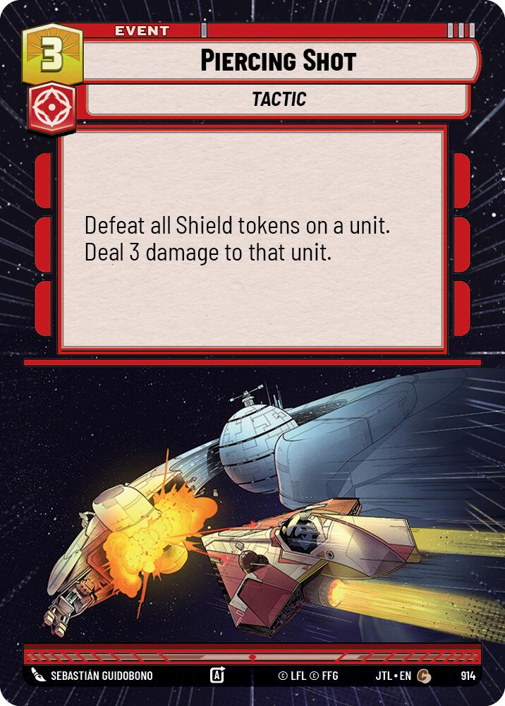 {SW-C}Piercing Shot (Hyperspace Foil) (914) [Jump to Lightspeed]
