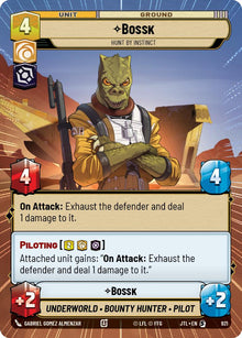 {SW-R}Bossk - Hunt By Instinct (Hyperspace Foil) (921) [Jump to Lightspeed]
